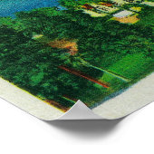 Wilshire Boulevard, General Douglas MacArthur Poster (Ecke)