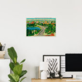 Wilshire Boulevard, General Douglas MacArthur Poster (Heimbüro)