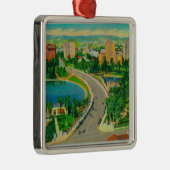 Wilshire Boulevard, Generator Douglas MacArthur Ornament Aus Metall (Rechts)