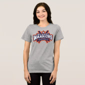 Wilshire Warriors Baseball League Logo Tri-Blend Shirt (Vorderseite voll)