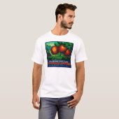 Wilshires Eichen-Schlucht-Apple-Kisten-Aufkleber T-Shirt (Vorne ganz)