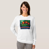 Wilshires Eichen-Schlucht-Apple-Kisten-Aufkleber T-Shirt (Vorne ganz)