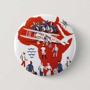 Wilson Airways ~ Afrika Button