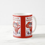 Wilson Airways ~ Afrika Kaffeetasse (VorderseiteRechts)