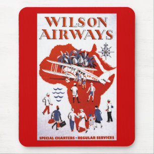 Wilson Airways ~ Afrika Mousepad
