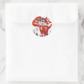 Wilson Airways ~ Afrika Runder Aufkleber (Tasche)