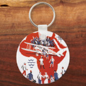 Wilson Airways ~ Afrika Schlüsselanhänger (Vorderseite)