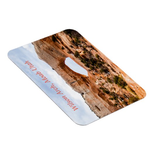 Wilson Arch, Moab Utah Flexible Foto Magnet (Rechte Seite)