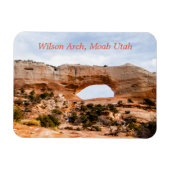 Wilson Arch, Moab Utah Flexible Foto Magnet (Horizontal)