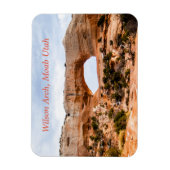 Wilson Arch, Moab Utah Flexible Foto Magnet (Vertikal)