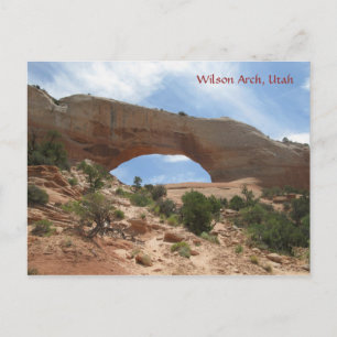 Wilson Arch, Utah Postkarte