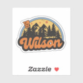 Wilson, Arkansas Sticker (Blatt)