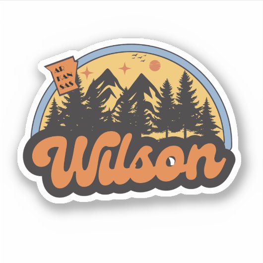 Wilson, Arkansas Sticker (Vorderseite)