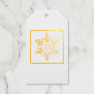 WILSON BENTLEY SNOWFLAKE GIFT TAG GESCHENKANHÄNGER