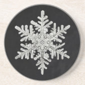 Wilson Bentleys Schneeflocke Getränkeuntersetzer (Vorne)