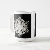 Wilson Bentleys 'Stellar Snowflake No. 586' Kaffeetasse (Vorderseite Links)