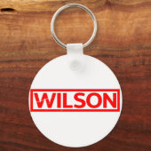 Wilson Briefmarke Schlüsselanhänger (Vorderseite)