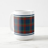 Wilson Clan Tartan Kaffeetasse (Vorderseite Links)
