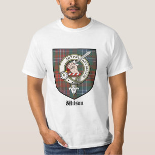 Wilson-Clan-Wappen-AbzeichenTartan T-Shirt