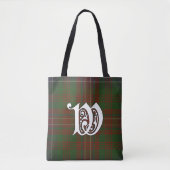 Wilson-Clantartan-Monogramm Tasche (Vorderseite)
