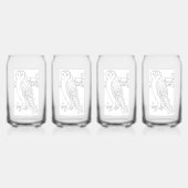 Wilson die Schleiereule 🦉 Dosenglas (Hinten)