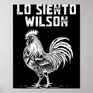 Wilson es tut mir leid poster