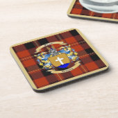 Wilson Familienwappen* Getränkeuntersetzer (Linke Seite)