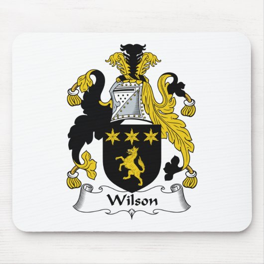 Wilson-Familienwappen Mousepad (Vorne)