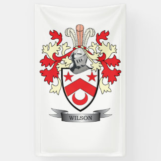 Wilson-Familienwappen-Wappen Banner
