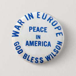 Wilson für Präsidenten - Knopf Button