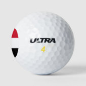 Wilson Golf Ball mit ägyptischer Flagge (Logo)