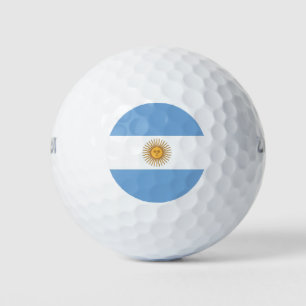 Wilson Golf Ball mit argentinischer Flagge