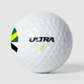 Wilson Golf Ball mit der Fahne von Monterey (Logo)