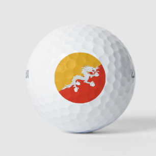 Wilson Golf Ball mit der Flagge Bhutans