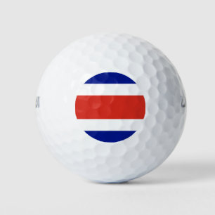 Wilson Golf Ball mit der Flagge Costa Ricas