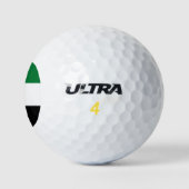 Wilson Golf Ball mit der Flagge der VAE (Logo)
