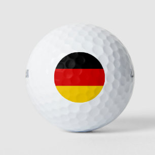 Wilson Golf Ball mit der Flagge Deutschlands