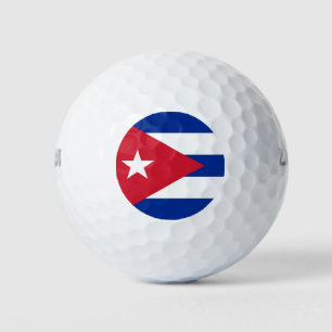 Wilson Golf Ball mit der Flagge Kubas