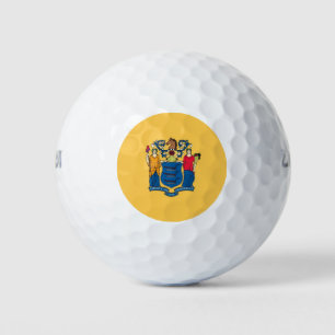 Wilson Golf Ball mit der Flagge New Jersey, USA