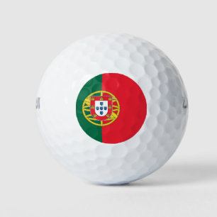 Wilson Golf Ball mit der Flagge Portugals