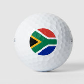Wilson Golf Ball mit der Flagge Südafrikas (Vorderseite)
