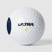 Wilson Golf Ball mit der Flagge von Alaska, USA (Logo)