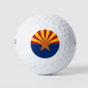 Wilson Golf Ball mit der Flagge von Arizona, USA