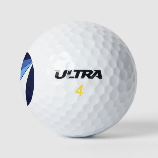 Wilson Golf Ball mit der Flagge von Columbia (Logo)