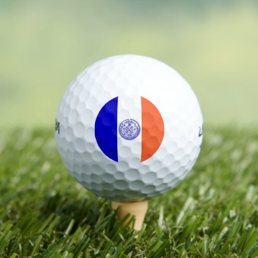 Wilson Golf Ball mit der Flagge von New York City, (Insitu T-Shirt)