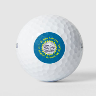 Wilson Golf Ball mit der Flagge von South Dakota