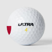 Wilson Golf Ball mit der Flagge von Texas (Logo)