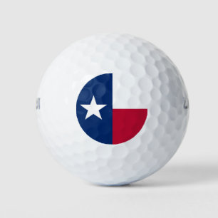 Wilson Golf Ball mit der Flagge von Texas