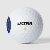 Wilson Golf Ball mit der Flagge von Utah (Logo)