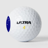 Wilson Golf Ball mit Flagge Australiens (Logo)
